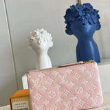 Close-up detail of structured chic women's handbag – women's premium purse