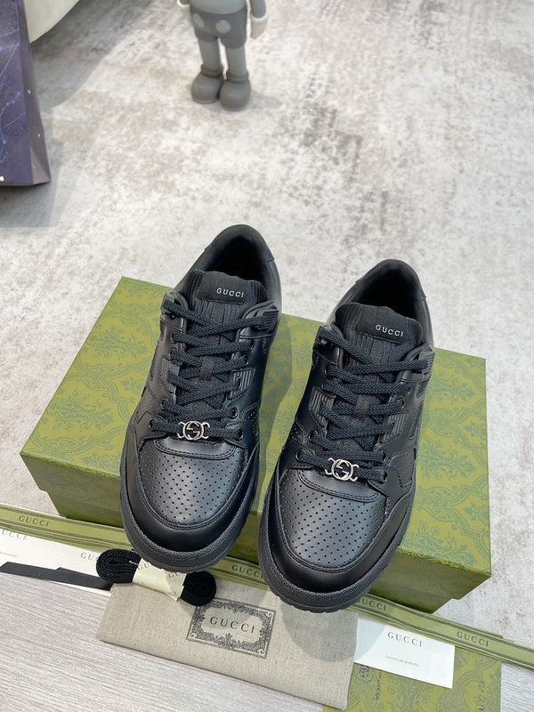 Gucci soft grey luxury sneakers view 6 premium leather build