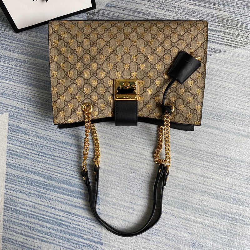 Top view of elevated refined women's handbag – women's statement bag