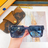 Lifestyle view of Louis Vuitton unisex sunglasses