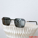 Side view of Louis Vuitton unisex sunglasses