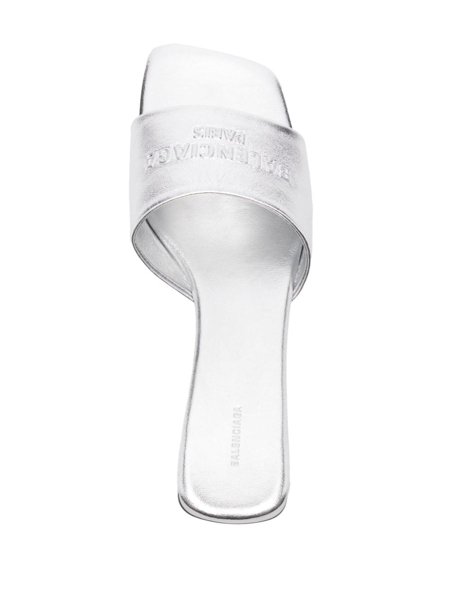 Balenciaga Shoes? BALENCIAGA Metallic Leather Slip-Ons for Women Premium Designer Casual Shoes