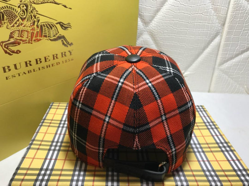 Full view of Burberry unisex cap