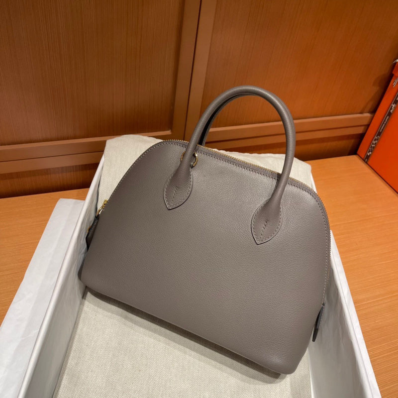 Statement bag shown from front angle