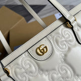 Back view of refined chic women's handbag – women's everyday handbag