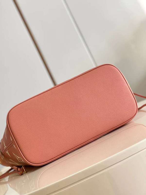 Back view of statement signature women's handbag – women's luxury accessory