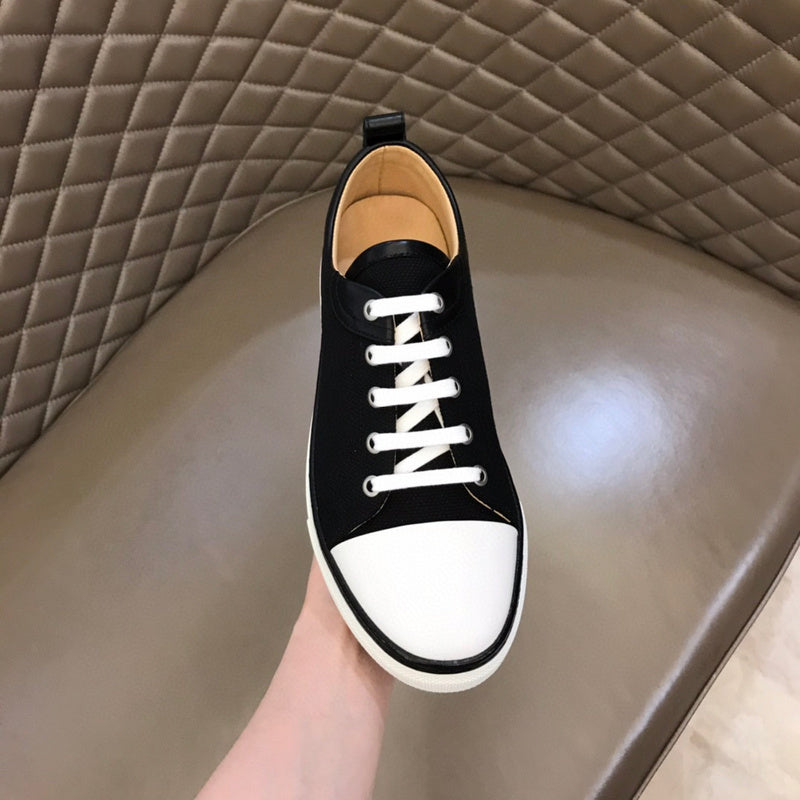 Hermès Red Classic Ballet Flats - Angled View