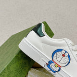 Gucci two-tone luxury sneakers view 5 minimalist modern build