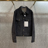 Full styled look of Louis Vuitton luxury clothing with monogram-inspired silhouette