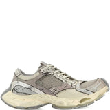 Close-up of Balenciaga sneakers hardware and fine stitching