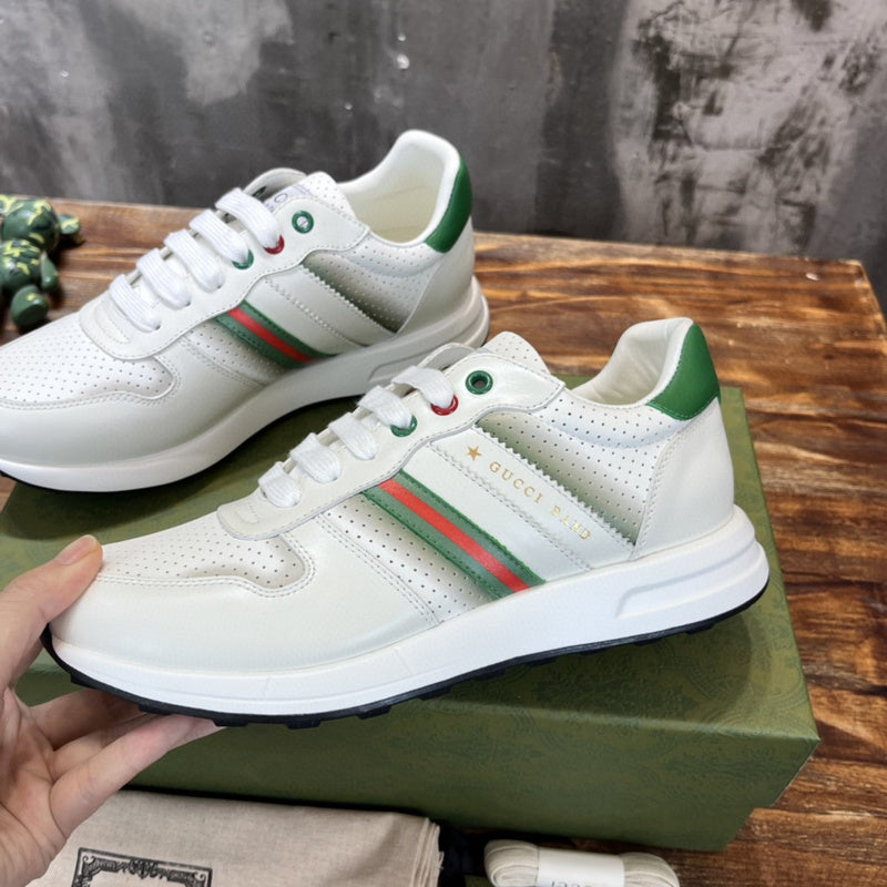 Gucci all-black luxury sneakers view 7 cushioned comfort fit