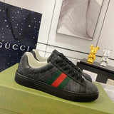 Gucci muted earth tones luxury sneakers view 11 heritage-inspired look