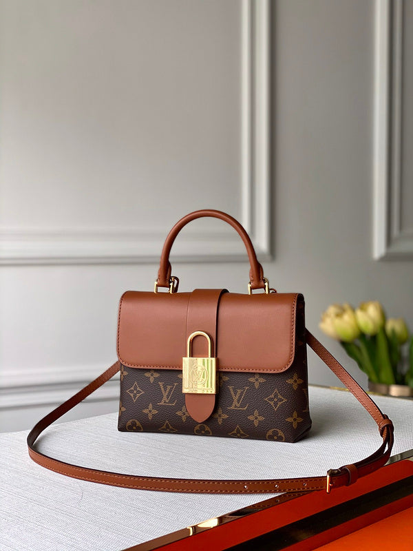 Front view of elevated premium women's handbag – women's luxury handbag