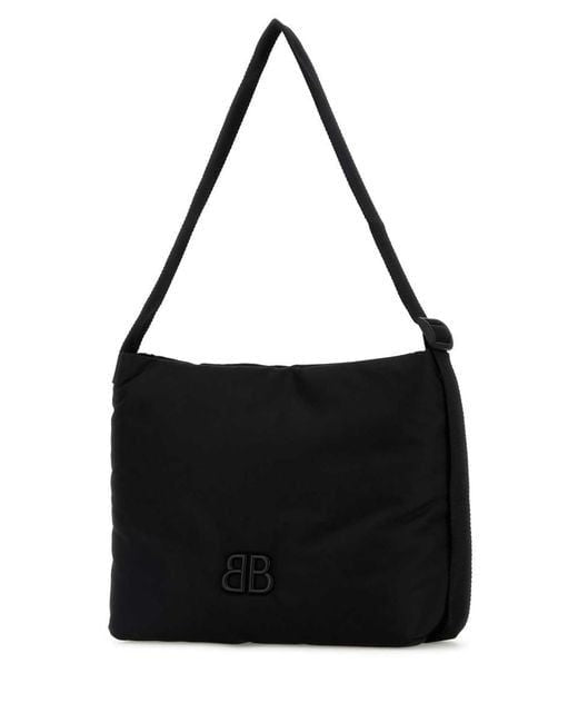 Balenciaga Bags? BALENCIAGA Monaco Mini Hobo Handbag for Men - FW25 Collection Luxury Designer Leather Handbag