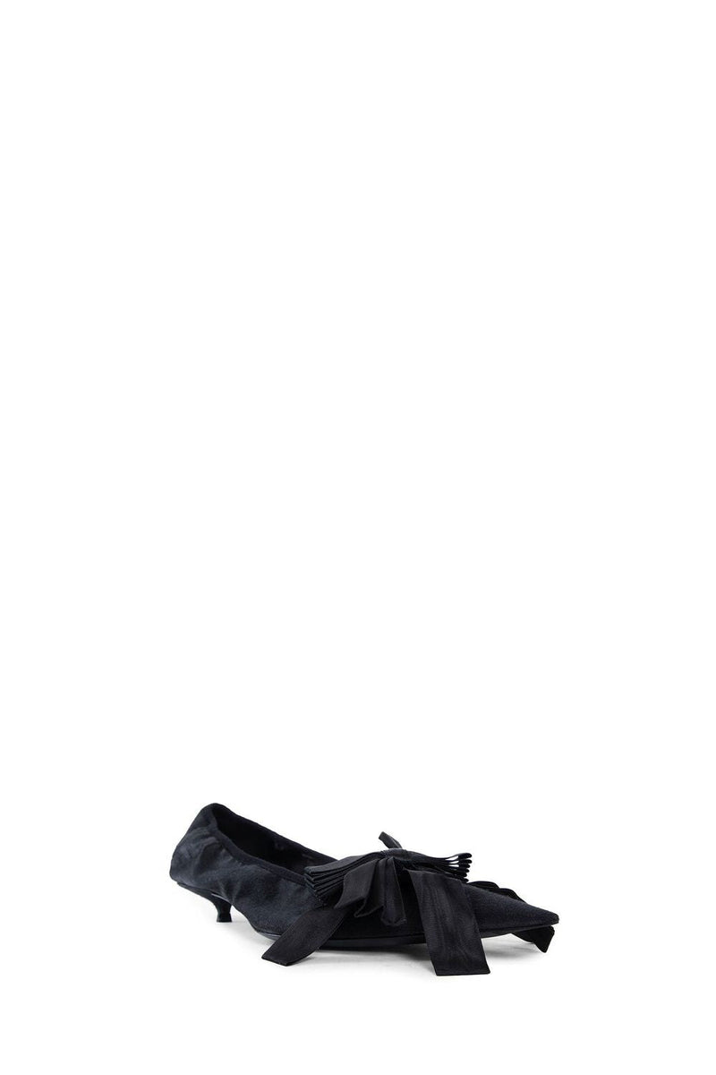 Balenciaga premium pumps detail and craftsmanship close-up