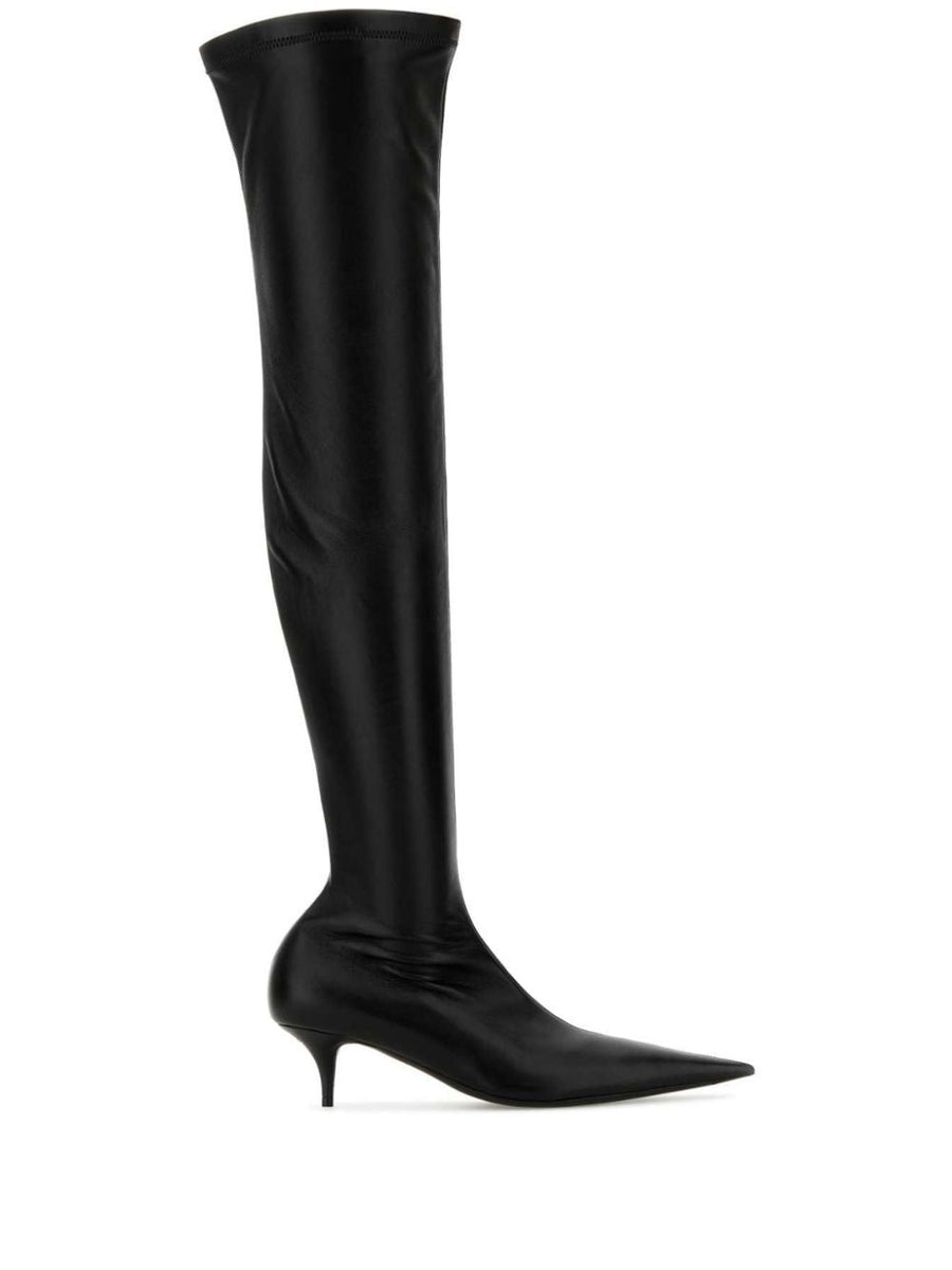 Balenciaga Shoes? BALENCIAGA Women's Avenue Nega High Boot with Zipper Luxury Lifestyle Designer Footwear