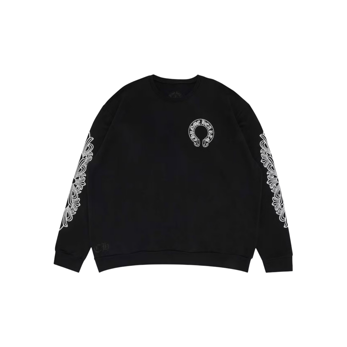 Chrome Hearts Horseshoe Crewneck Black