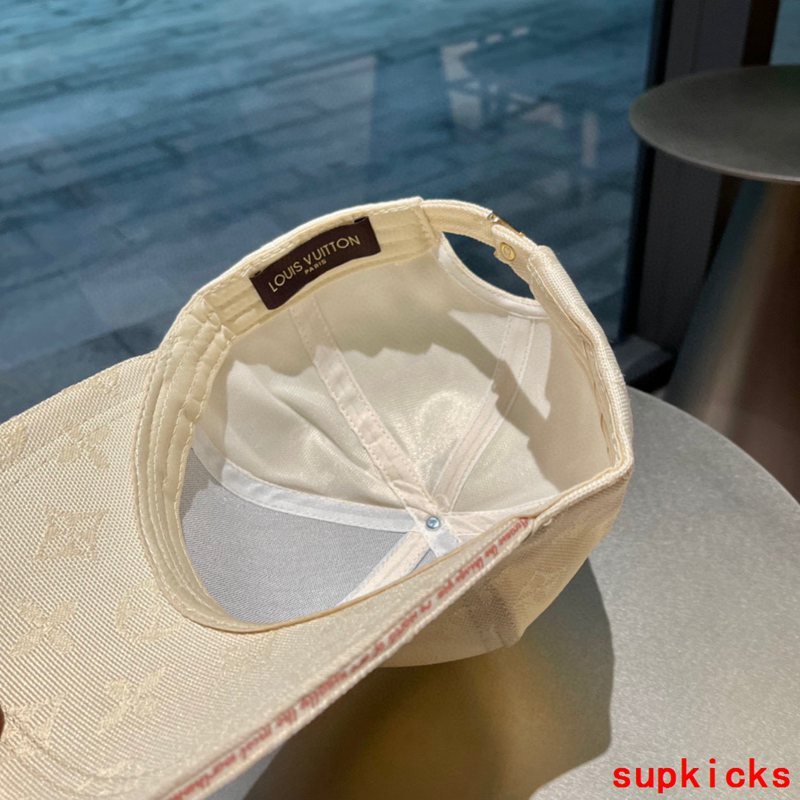 Side view of Louis Vuitton unisex cap