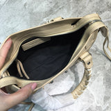 Sleek Vegan Leather Handbag - Everyday Elegance | Women's Statement Accessory #975 - styled full view (image 7) of designer-inspired handbag