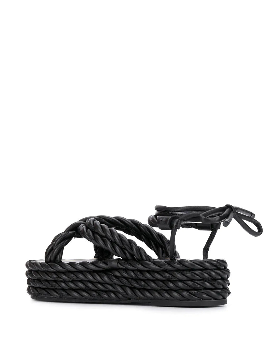 Valentino Shoes? Valentino Garavani Rope Wedge Sandals Premium Designer Casual Shoes