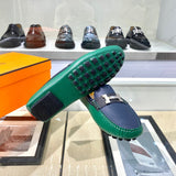 Hermes shoes Style 089 - close-up of timeless elegant design