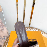 Louis Vuitton Burgundy Ankle Boots - Detail Shot of Craftsmanship