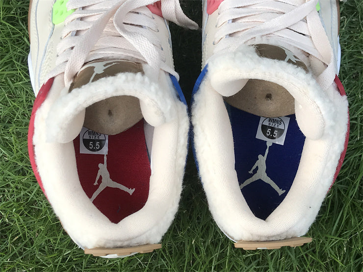 Nike sneakers detailed view showing premium designer craftsmanship