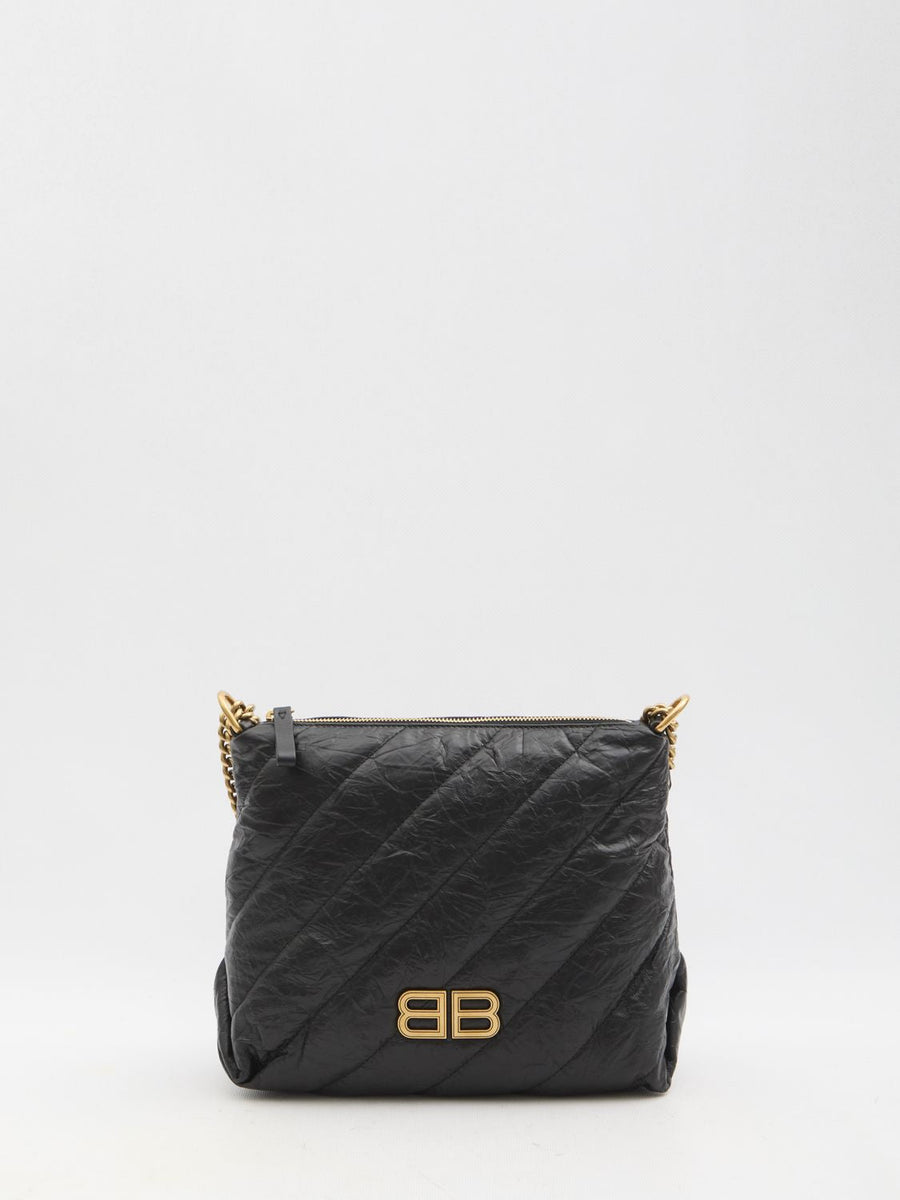 Balenciaga Bags? BALENCIAGA Mini Crush Small Shoulder Handbag Luxury Designer Leather Handbag