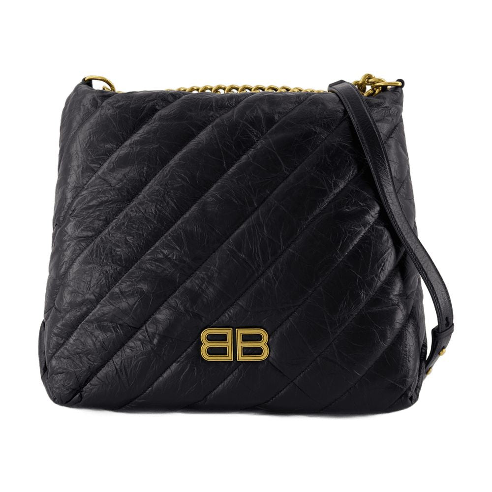 Balenciaga Bags- BALENCIAGA Crush M Mini Shoulder Handbag Luxury Designer Leather Handbag