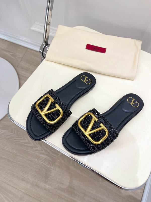 Valentino Garavani designer shoes full view