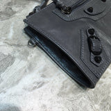 Chic Faux Leather Handbag - Chic Everyday Appeal | Women's Statement Accessory #895 - hardware and detail close-up (image 5) of designer-inspired handbag
