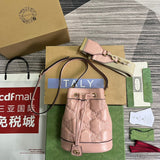 Side view of sophisticated structured handbag