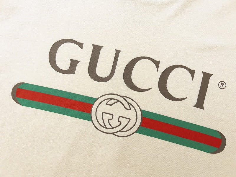 Front view of Gucci luxury clothing with runway-inspired design
