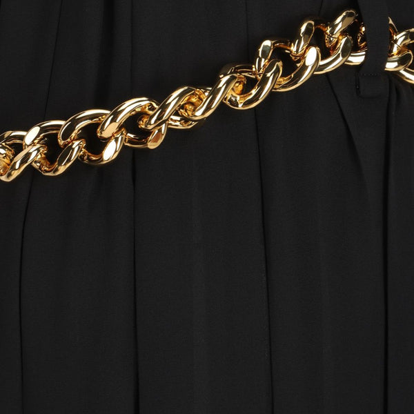 Balenciaga Skirts- BALENCIAGA Chain Embellished Pleated Mini Skirt for Women Chic Everyday Designer Skirt