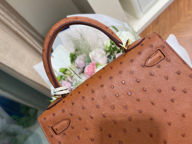Close-up detail of classic bag design