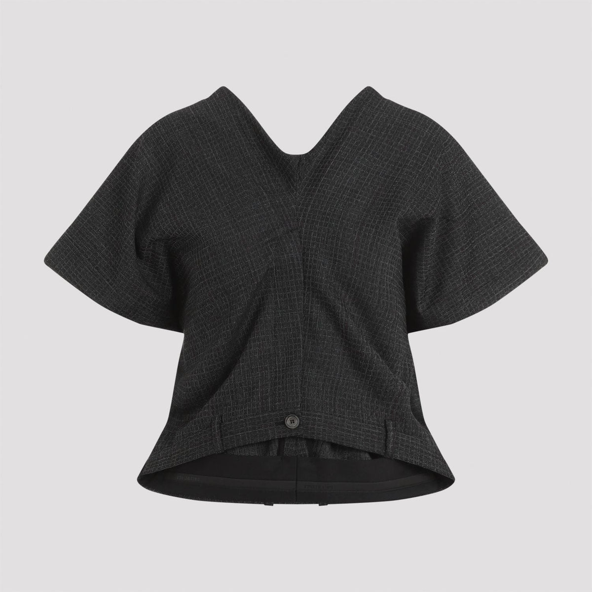 Balenciaga premium t-shirts & tops detail and craftsmanship close-up
