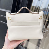 Sophisticated bag shown from front angle