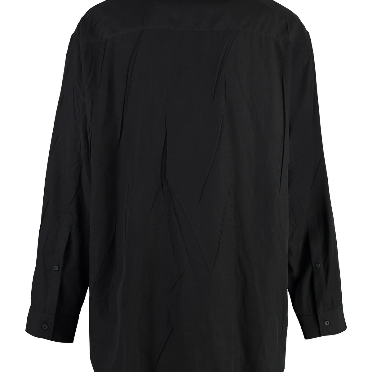 Balenciaga premium shirts detail and craftsmanship close-up