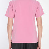 Close-up of Balenciaga t-shirts & tops hardware and fine stitching
