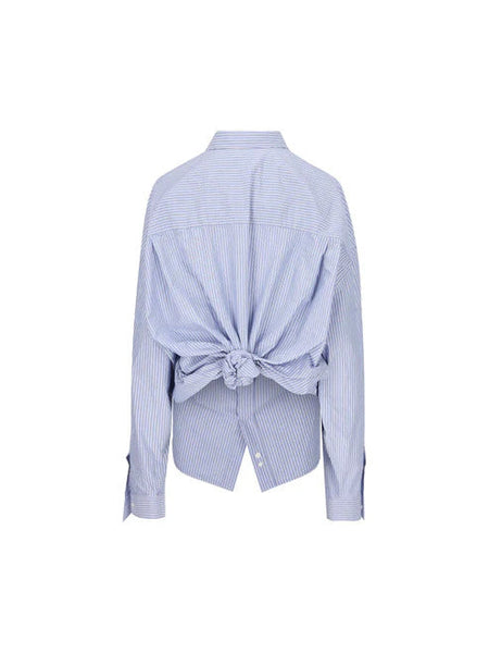Balenciaga Tops? BALENCIAGA Ultimate Comfort Cotton Shirt for Women Elegant Everyday Designer Top