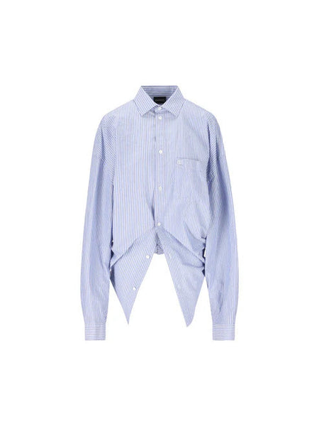 Balenciaga Tops? BALENCIAGA Ultimate Comfort Cotton Shirt for Women Elegant Everyday Designer Top
