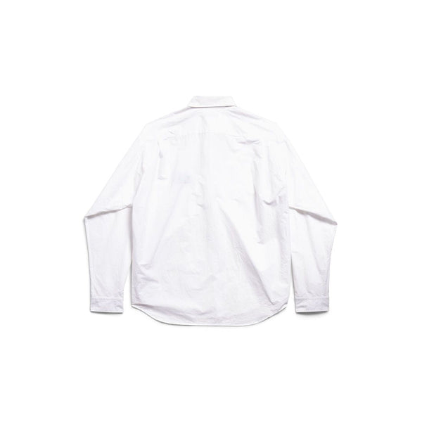 Balenciaga Tops- BALENCIAGA Long Sleeve Oversized Fit Shirt Elegant Everyday Designer Top