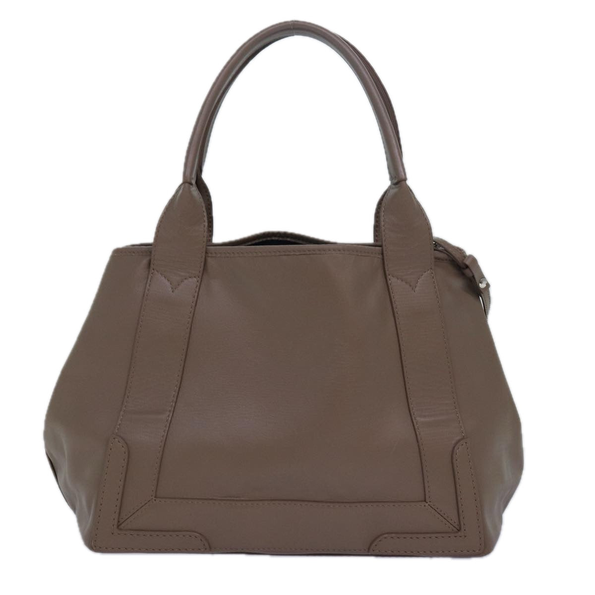 Balenciaga Navy Cabas Hand Bag Leather Gray 339933 | Luxury Canvas Tote Bag