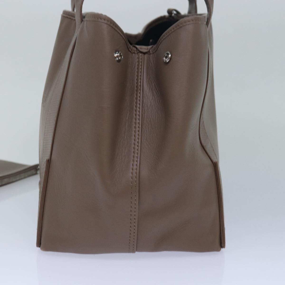 Balenciaga Navy Cabas Hand Bag Leather Gray 339933 | Luxury Canvas Tote Bag