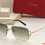 Side view of Cartier unisex sunglasses