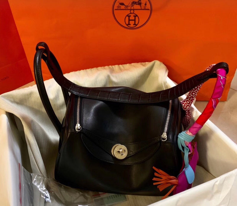 Tailored bag shown from front angle