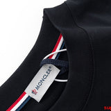 Full styled look of Moncler luxury clothing with everyday silhouette