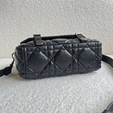 Handle and strap detail of elevated chic women's handbag – women's luxury handbag