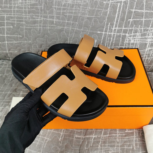 Hermes sandals Style 126 - texture and material detail