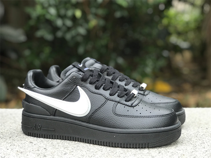 Nike fresh white-and-black luxury sneakers view 14 signature lace-up style